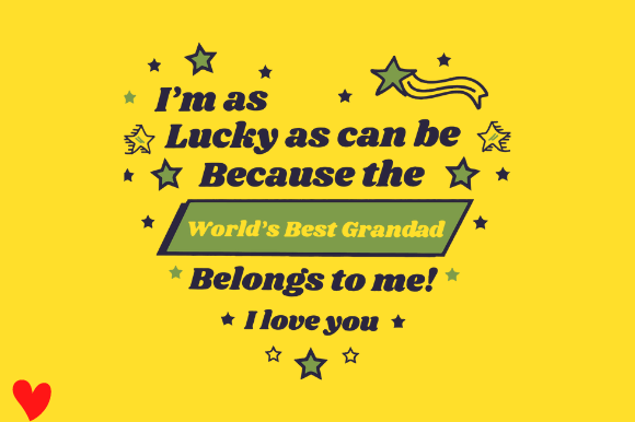 FATHERS DAY DAD HEART Graphic Design SVG for Crafts and Graphics