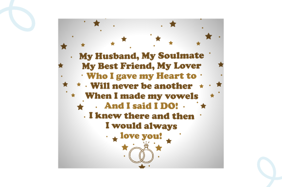 HEART ANNIVERSARY GIFT for HIM Graphic Design