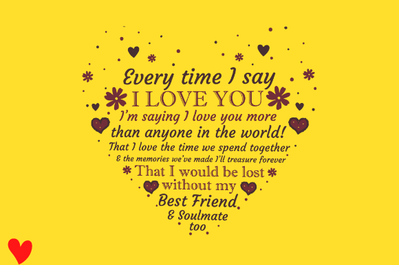 SOULMATE ANNIVERSA HEART LOVE POD Graphic Design for Crafts